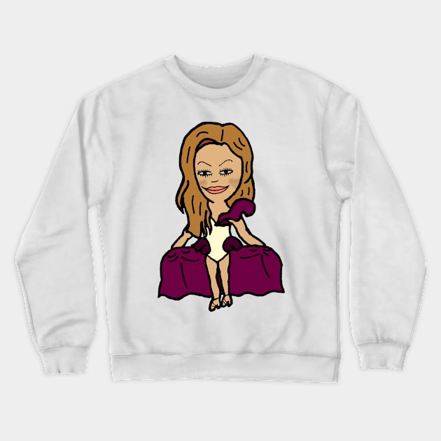 Plastique Tiara - Junglhouse Chibi Crewneck Sweatshirt by Brian K